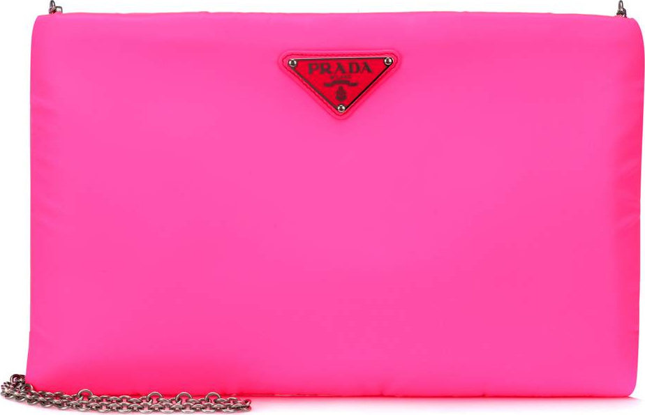 Prada Fluo clutch