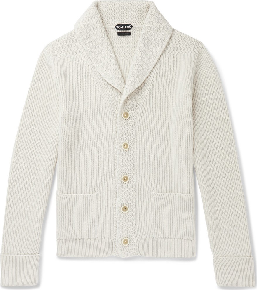 TOM FORD Shawl-Collar Cashmere Cardigan
