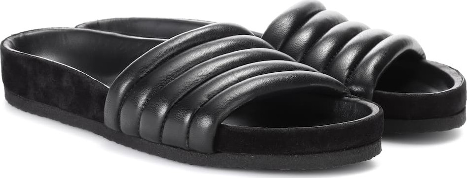 Isabel Marant Hellea leather slides