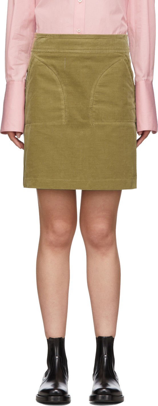 A.P.C. Beige Shanya Miniskirt