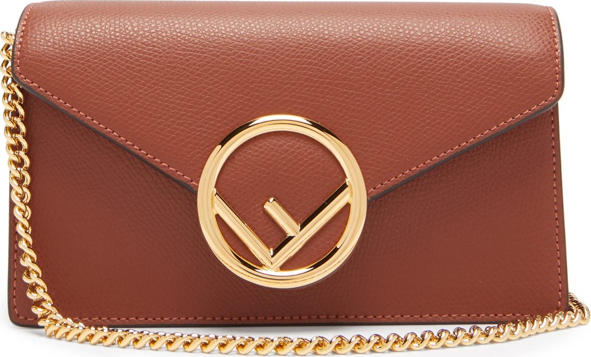 Fendi F-logo leather belt bag