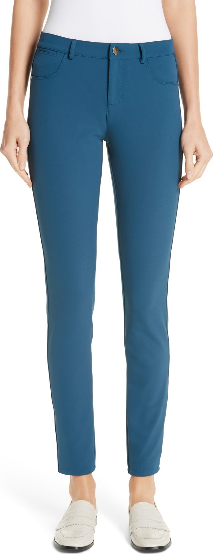 Lafayette 148 New York Mercer Acclaimed Stretch Skinny Pants