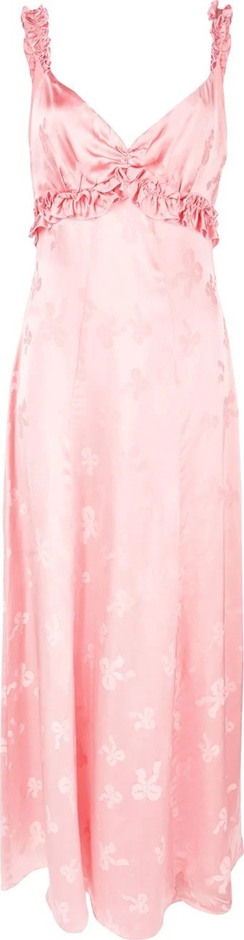 Alexachung Ruffle Trim Cami Dress