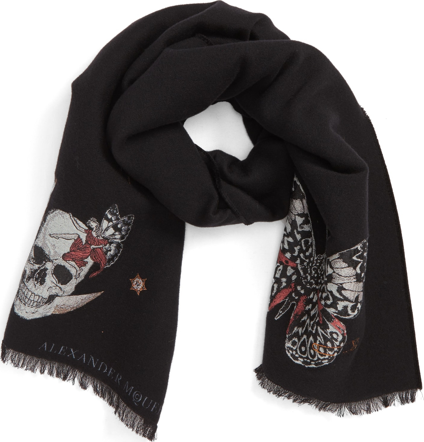 Alexander McQueen Moonlight Fil Coupé Scarf