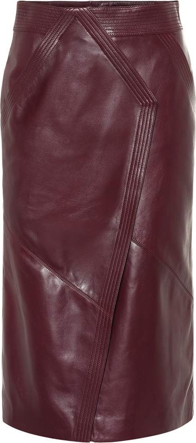 Givenchy Leather pencil skirt