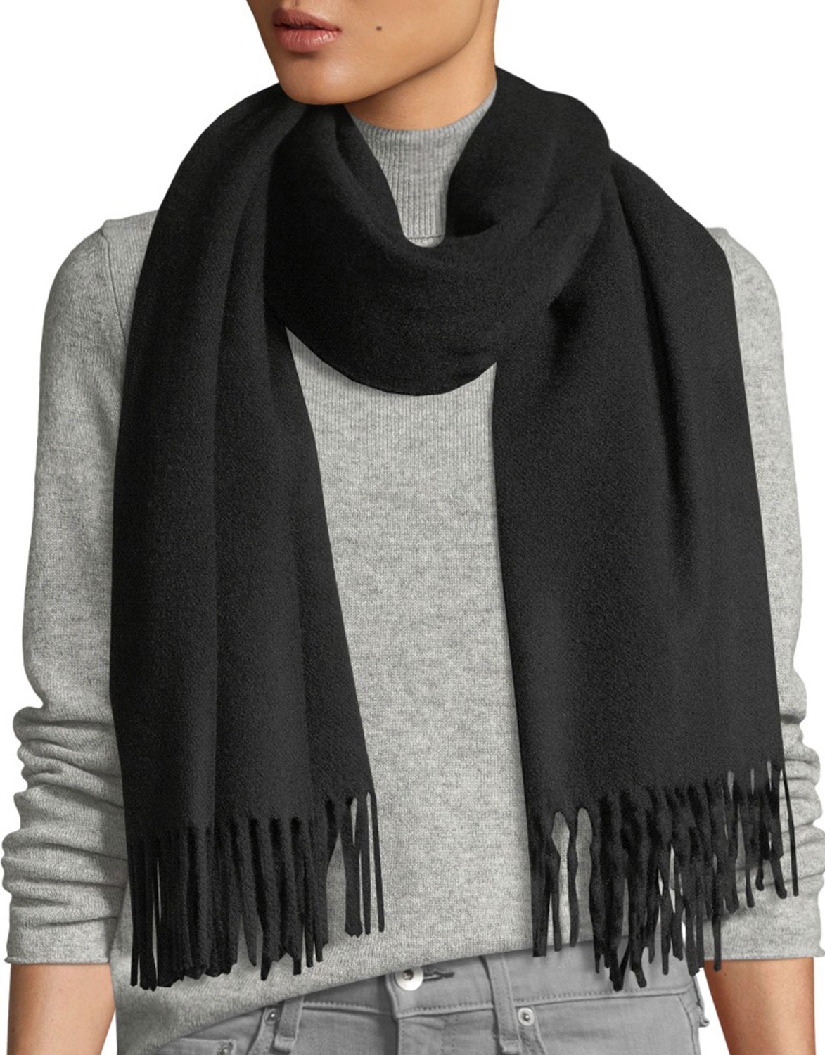 Rag & Bone Classic Fringe Wool Scarf