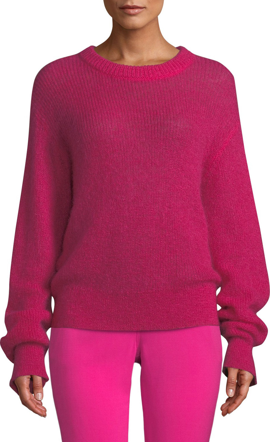 A.L.C. Riva Mohair-Blend Crewneck Sweater