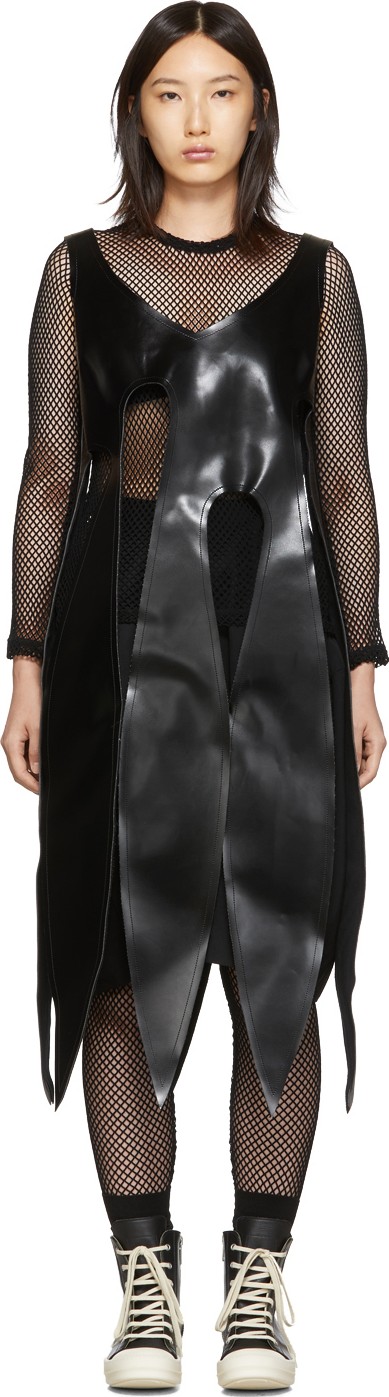 Comme Des Garcons Black Tentacles Tank Dress