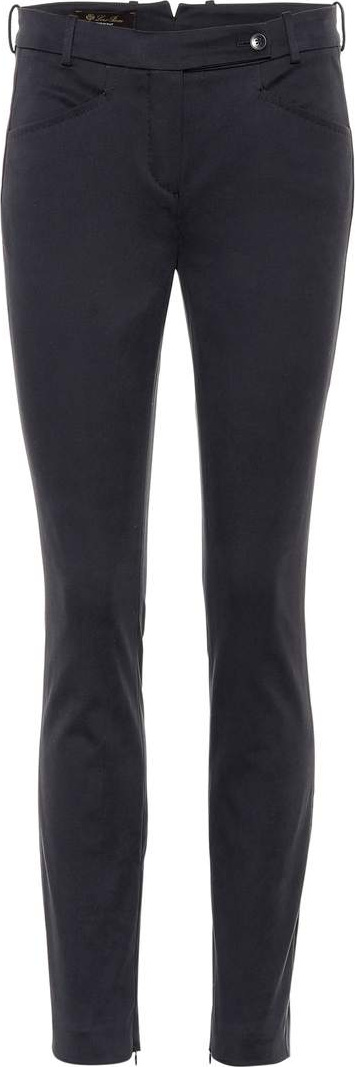Loro Piana Jamie stretch-cotton pants