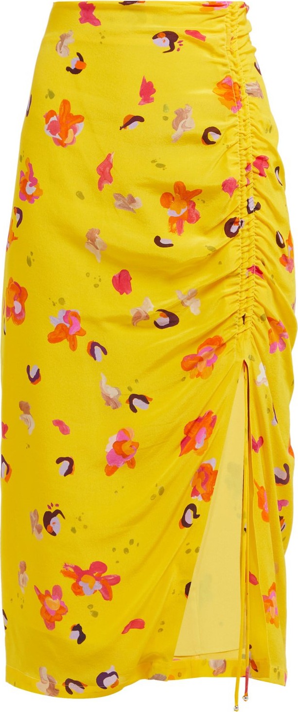 Altuzarra Fausto floral-print silk midi skirt