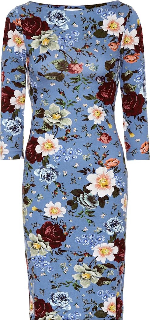 Erdem Reese printed jersey dress