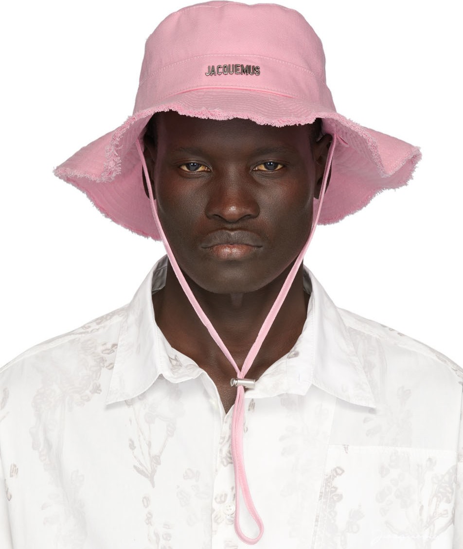Jacquemus Pink 'Le Bob Artichaut' Bucket Hat