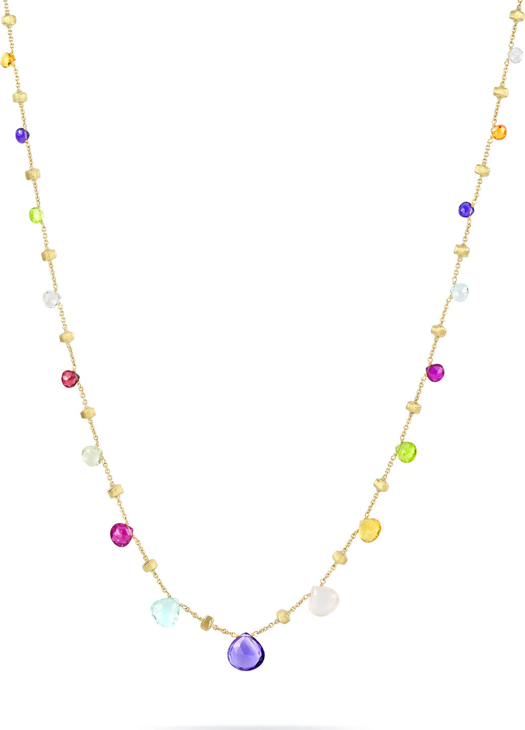 Marco Bicego Paradise Graduated Short Necklace, 16.5"L