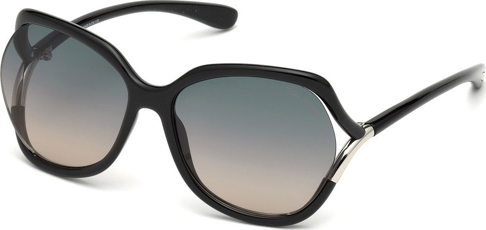 TOM FORD Open-Temple Oval Sunglasses