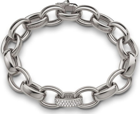 Monica Rich Kosann 18k White Gold Marilyn Link Bracelet Monica Rich Kosann 18k White Gold Marilyn Link Bracelet