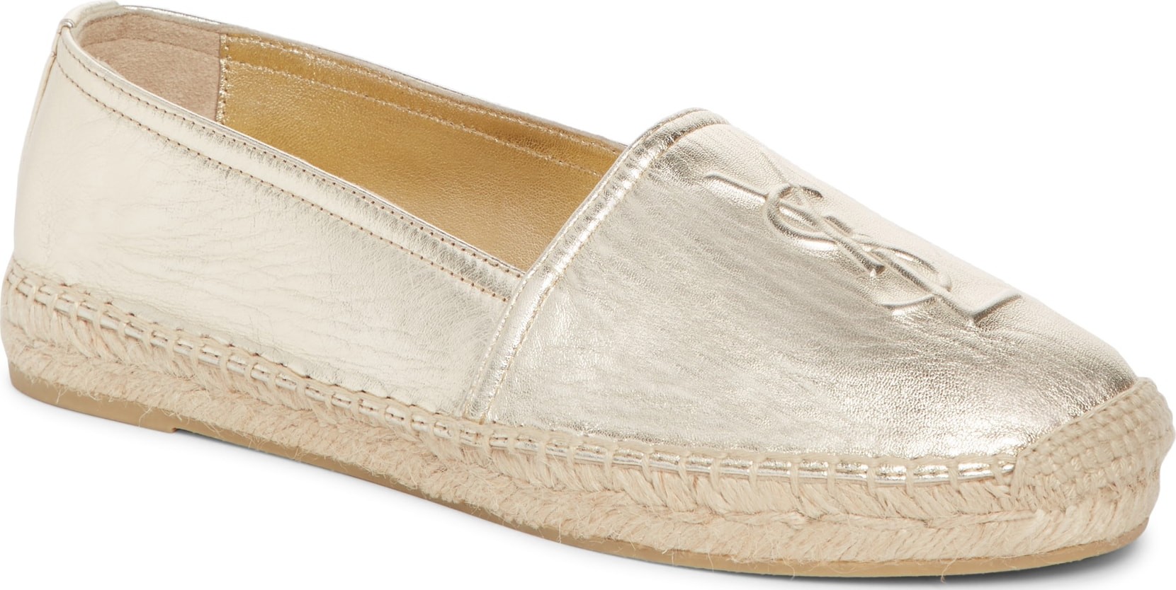 Saint Laurent Logo Espadrille