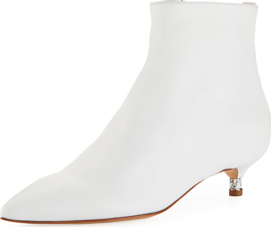 Gabriela Hearst Ricardo Calf Zip Booties