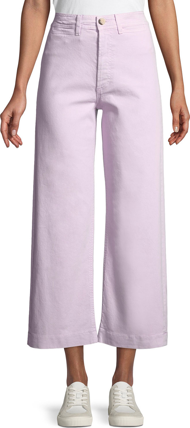 M.i.h Jeans Caron High-Rise Cropped Wide Leg Pants