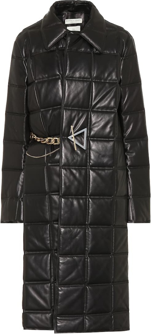 Bottega Veneta Quilted leather coat