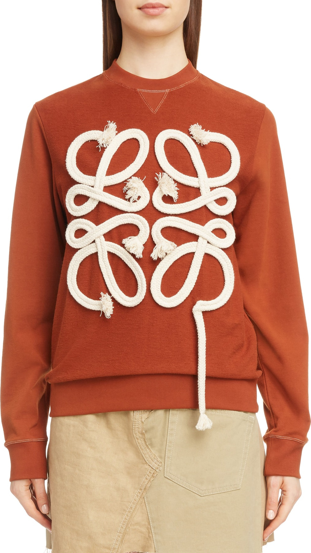 LOEWE Rope Logo Sweatshirt