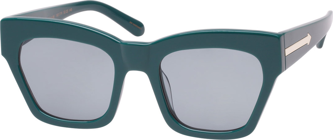 Karen Walker Treasure Monochromatic Rectangle Sunglasses