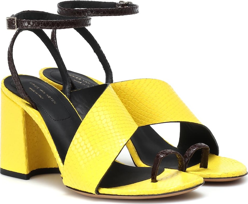Dries Van Noten Leather sandals