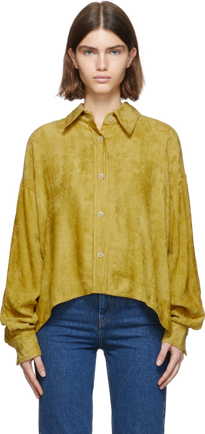 Isabel Marant Yellow Fanao Shirt