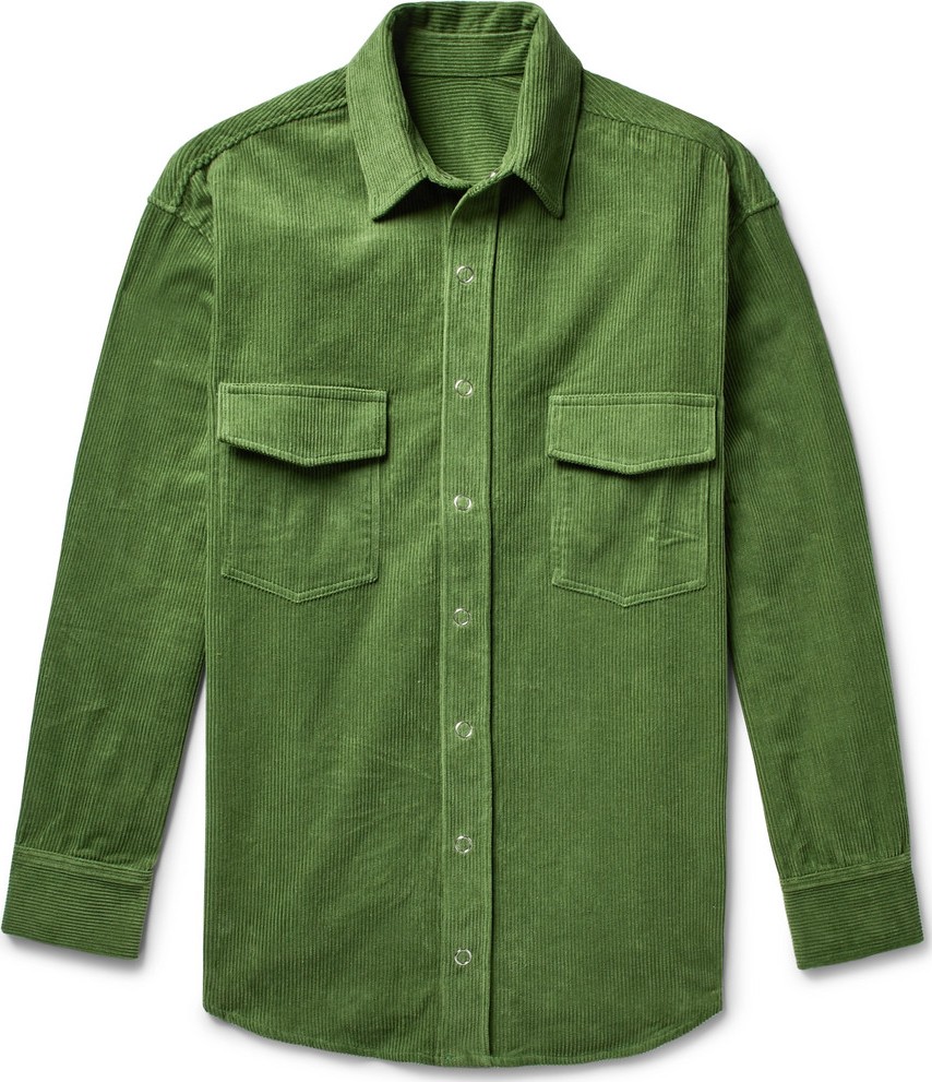 The Elder Statesman Cotton-Corduroy Shirt Jacket