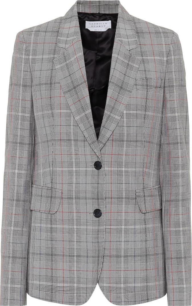 Gabriela Hearst Sophie wool and mohair blazer