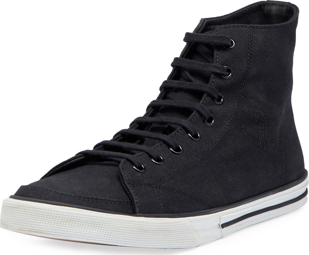 Balenciaga Men's Match Runway High-Top Sneakers
