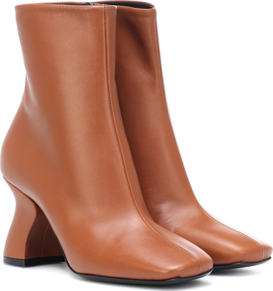 Dries Van Noten Leather ankle boots