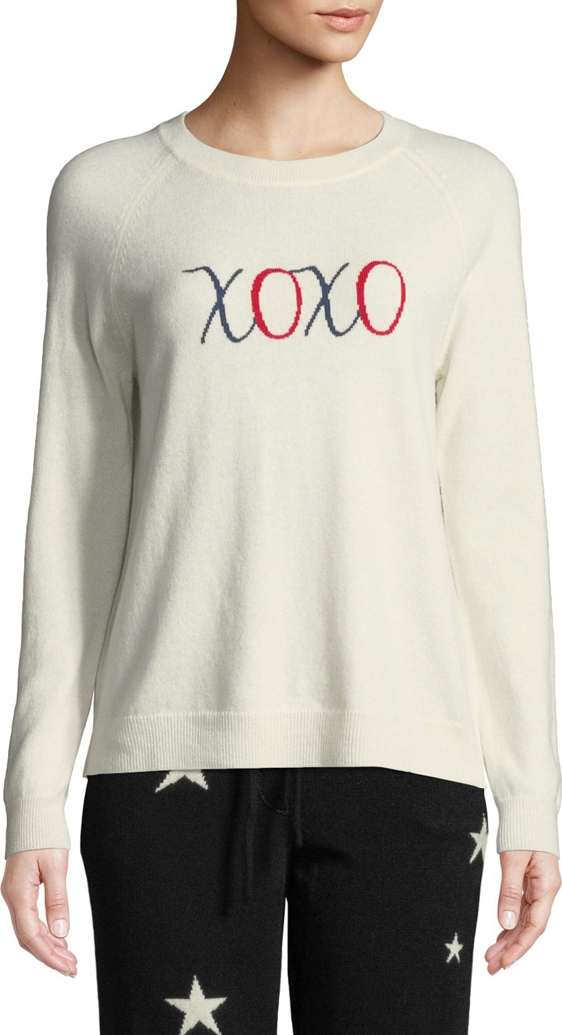 Chinti And Parker XOXO Wool-Cashmere Pullover Sweater