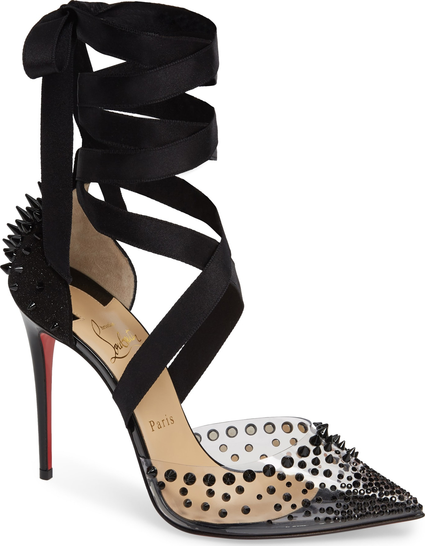 Christian Louboutin Mechante Reine Ankle Wrap Pump