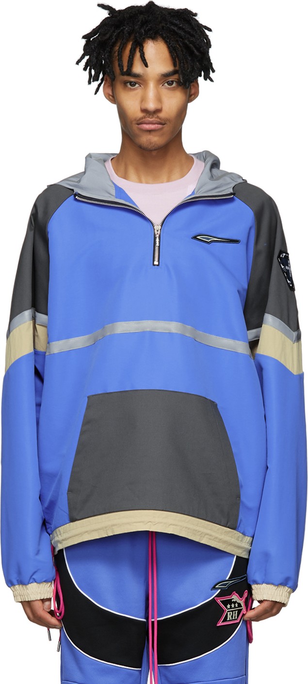 RHUDE Blue Puma Edition HZ Jacket