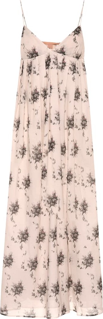Brock Collection Printed cotton midi dress