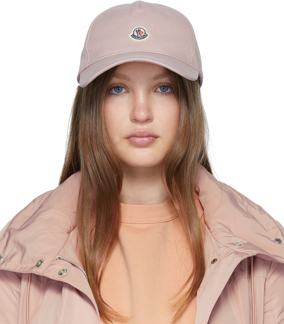 Moncler Pink Baseball Cap