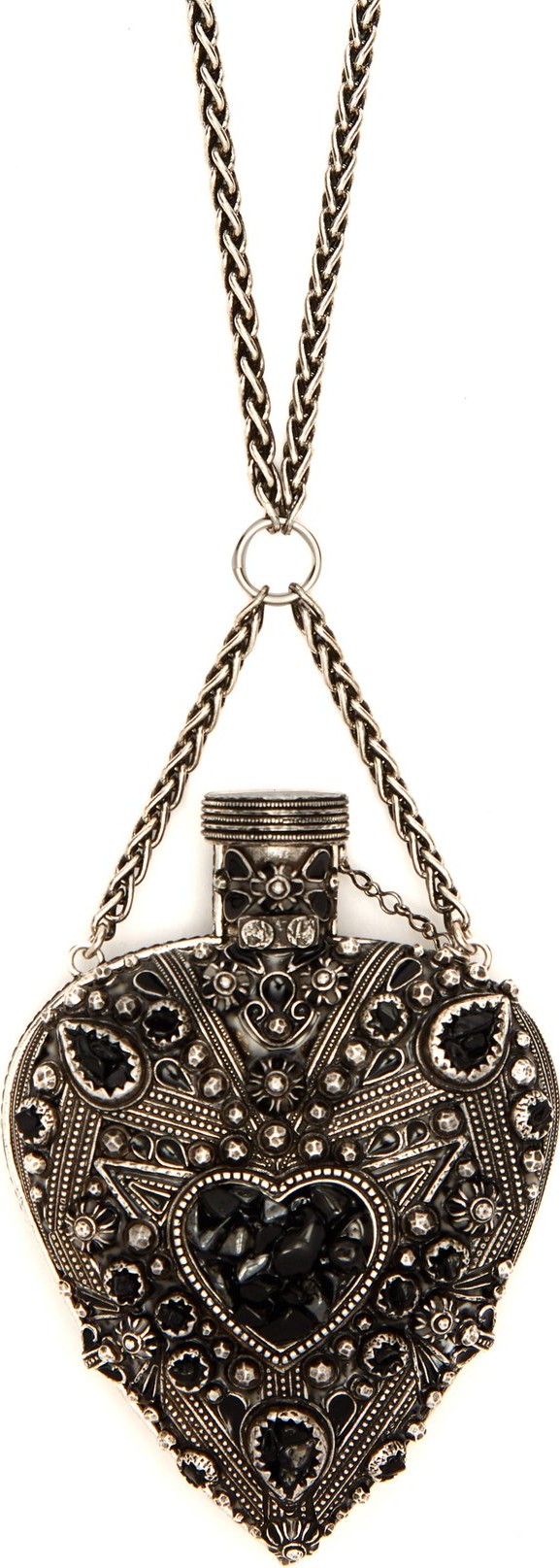 Saint Laurent Heart necklace