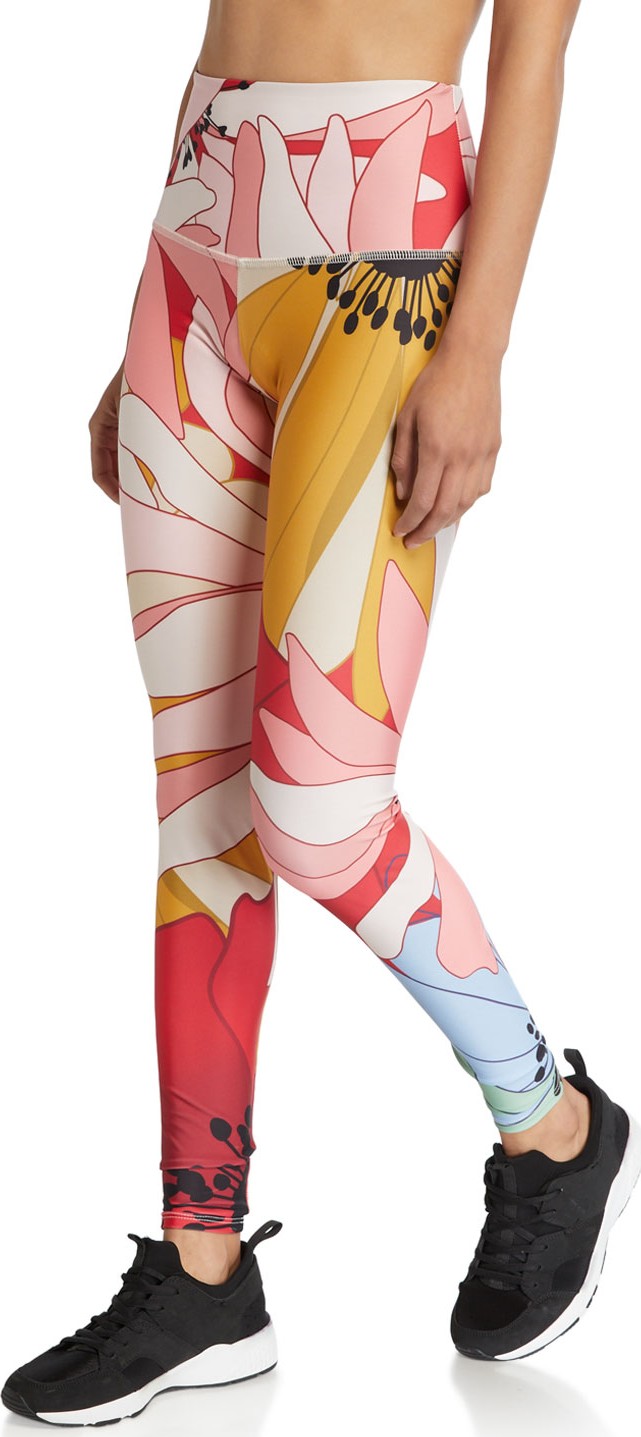 ONZIE High-Rise Graphic Leggings
