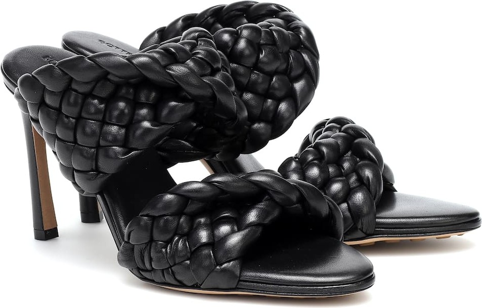 Bottega Veneta BV Curve leather sandals