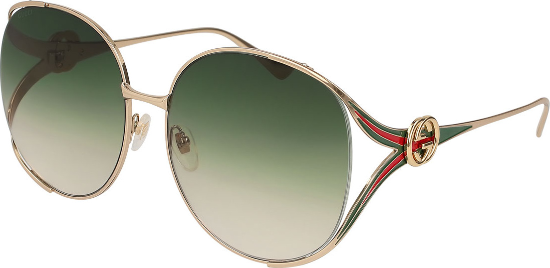 Gucci Oval Web GG Sunglasses