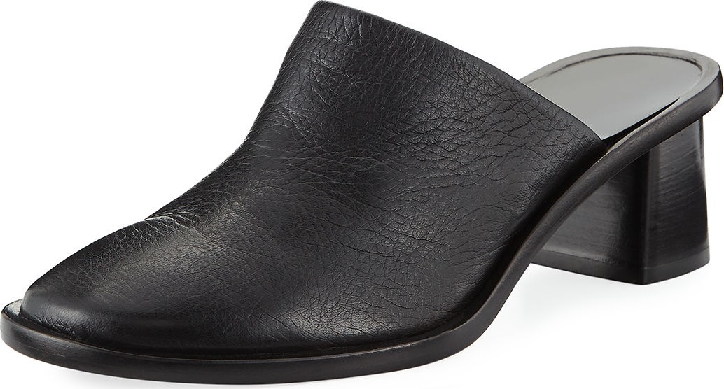 THE ROW Teatime Leather Clog Mules