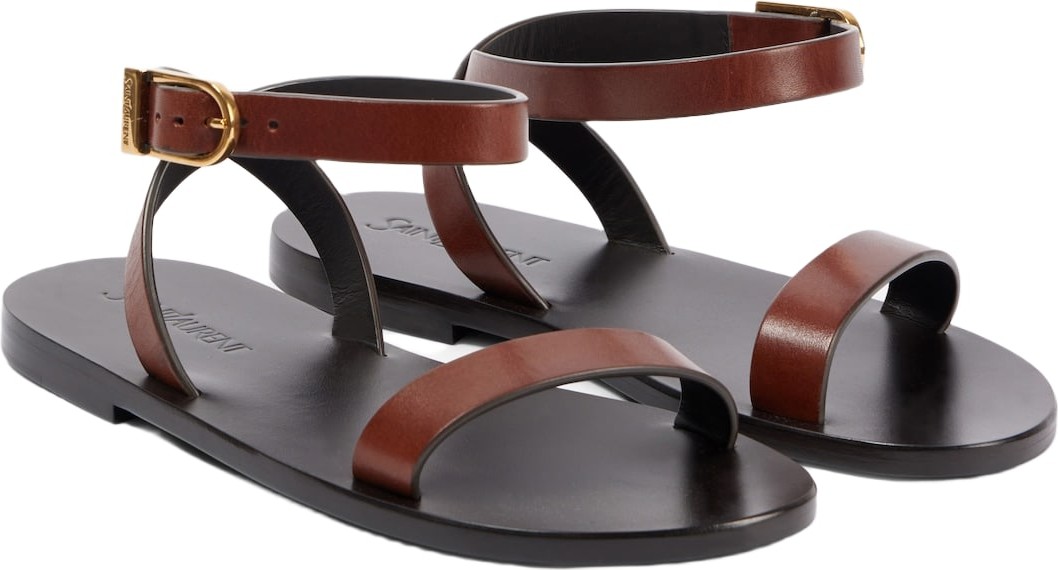 Saint Laurent - Sahara leather sandals Saint Laurent - Sahara leather sandals