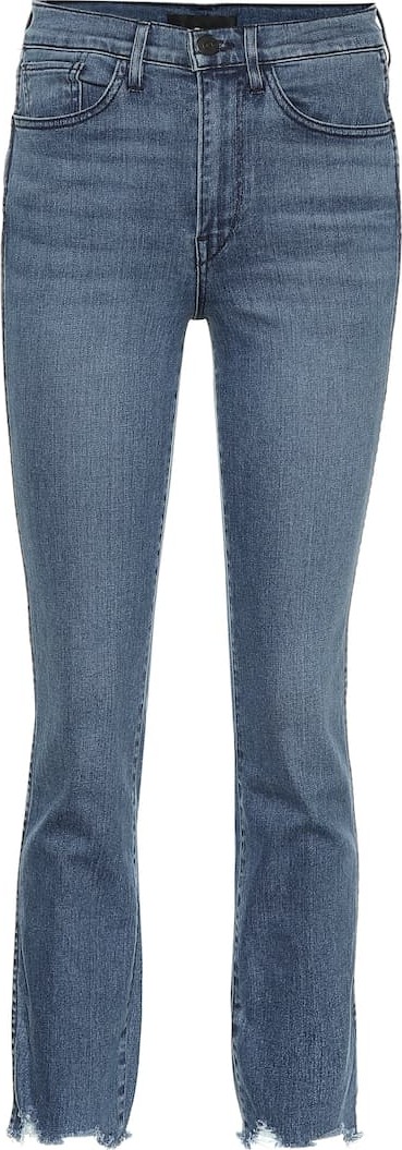 3X1 W3 Authentic cropped straight jeans