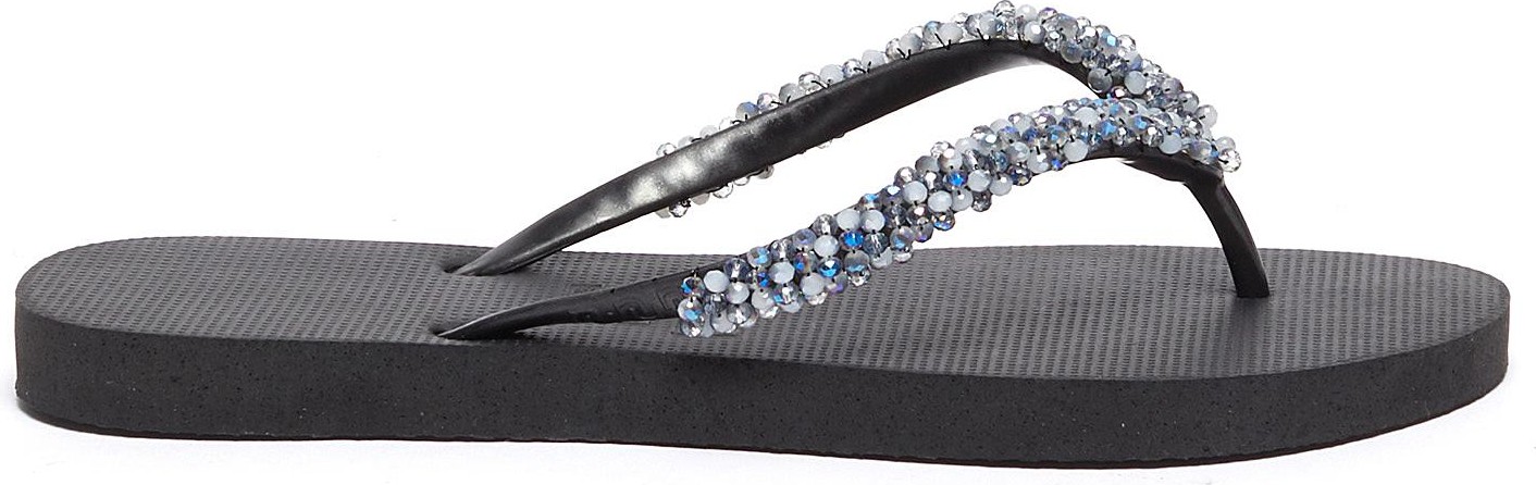 Uzurii Precious Classic crystal embellished thong sandals