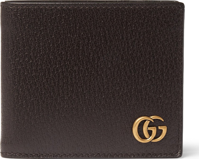 Gucci Textured-Leather Billfold Wallet