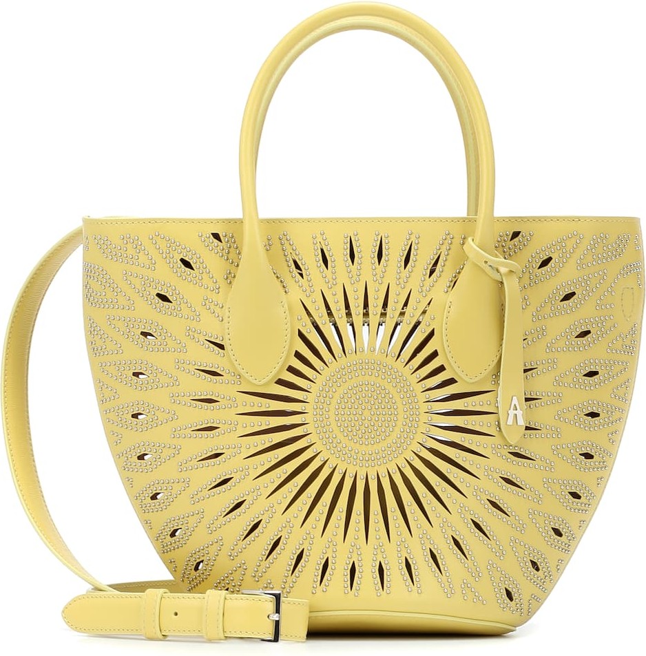 Alaïa Latifa 15 leather tote