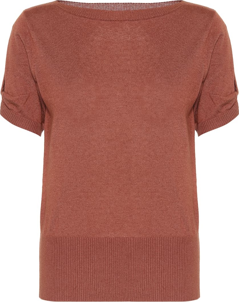 Max Mara Osteo silk and cashmere sweater