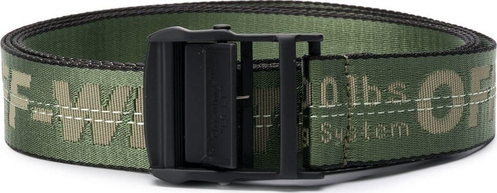 Off White logo belt