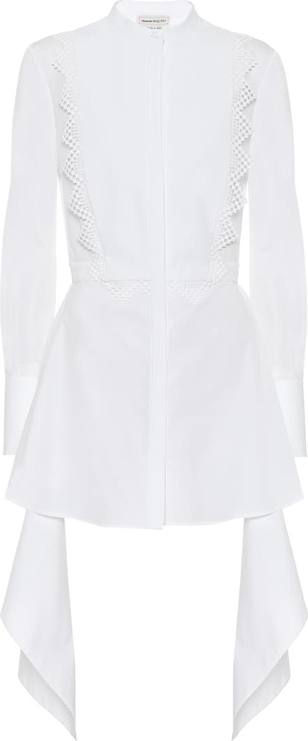 Alexander McQueen Cotton-poplin shirt