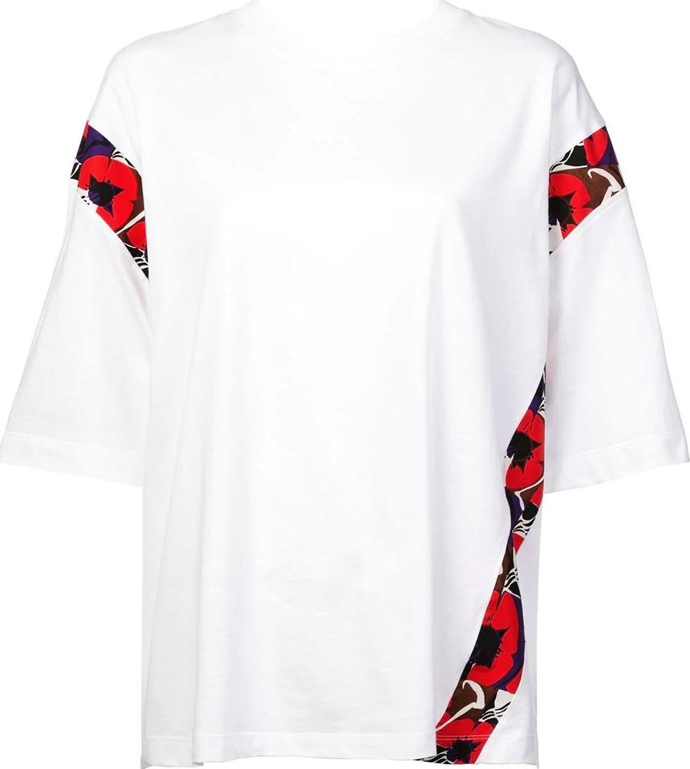 Marni printed panel t-shirt